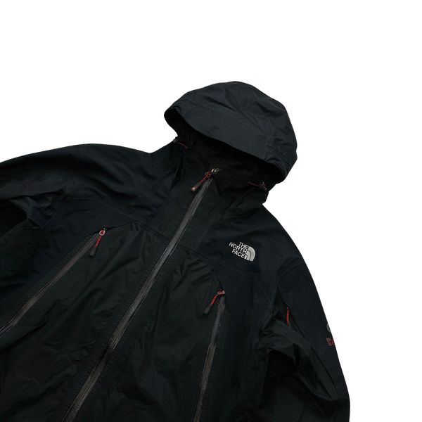 North Face Black Summit Series Goretex Rain Jacket - Medium