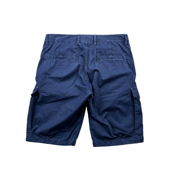 Stone Island 2016 Blue Cargo Shorts - 30"