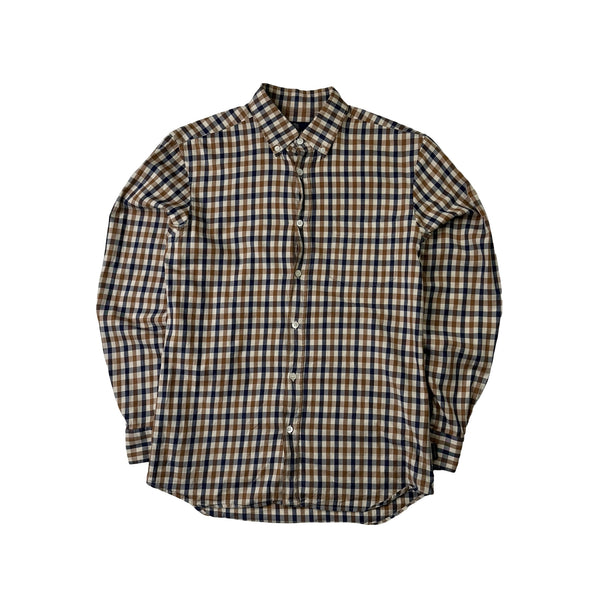 Aquascutum Checked Shirt - Small