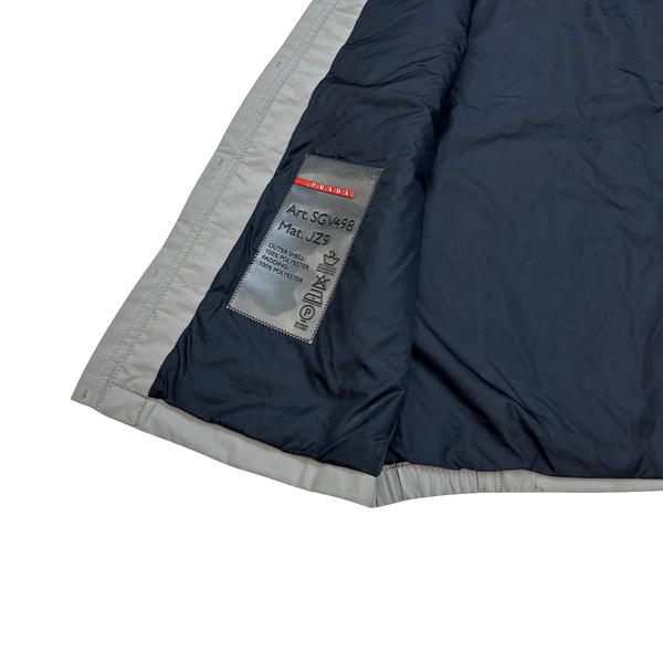 Prada Light Blue Goretex Vest - XL