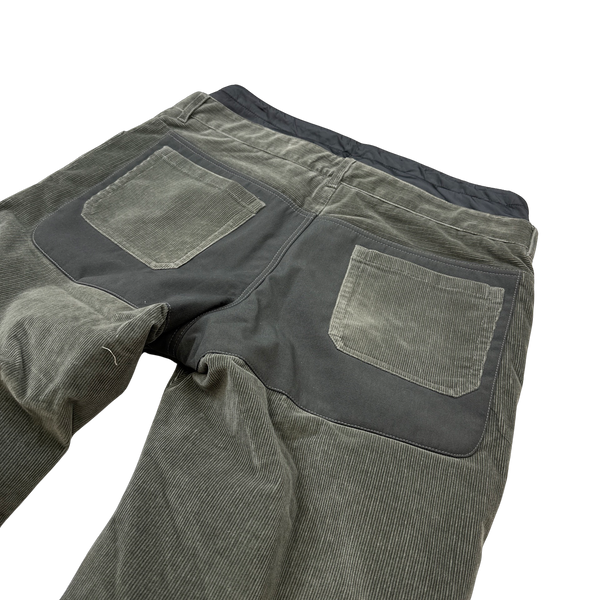 Prada Corduroy Baggy Fit Ski Trousers - 36"