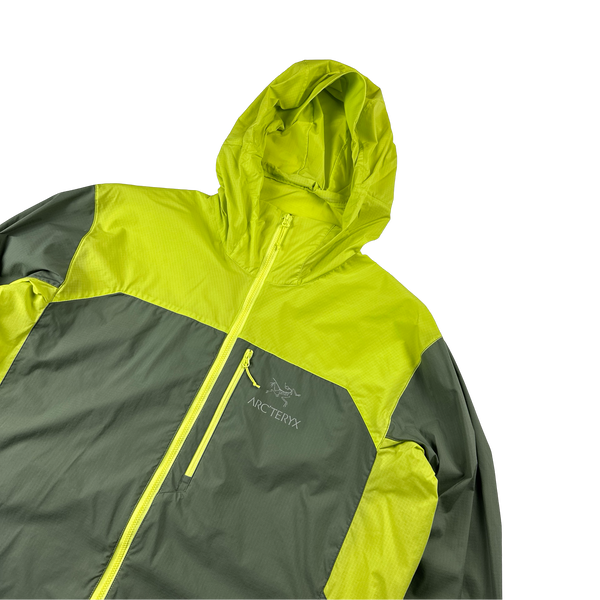 Arcteryx Lightweight Hooded Windstopper Jacket - Large