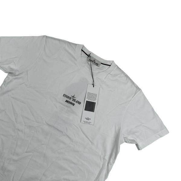 Stone Island 2015 Pure Metal Archivo Short Sleeve T Shirt - Large