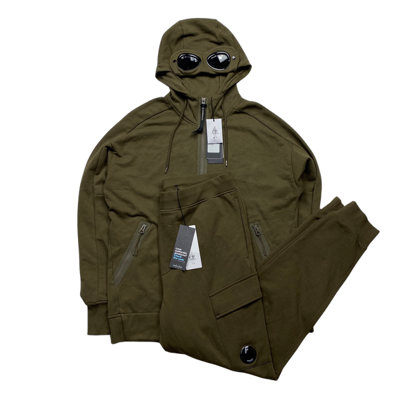 Khaki cp cheap company tracksuit