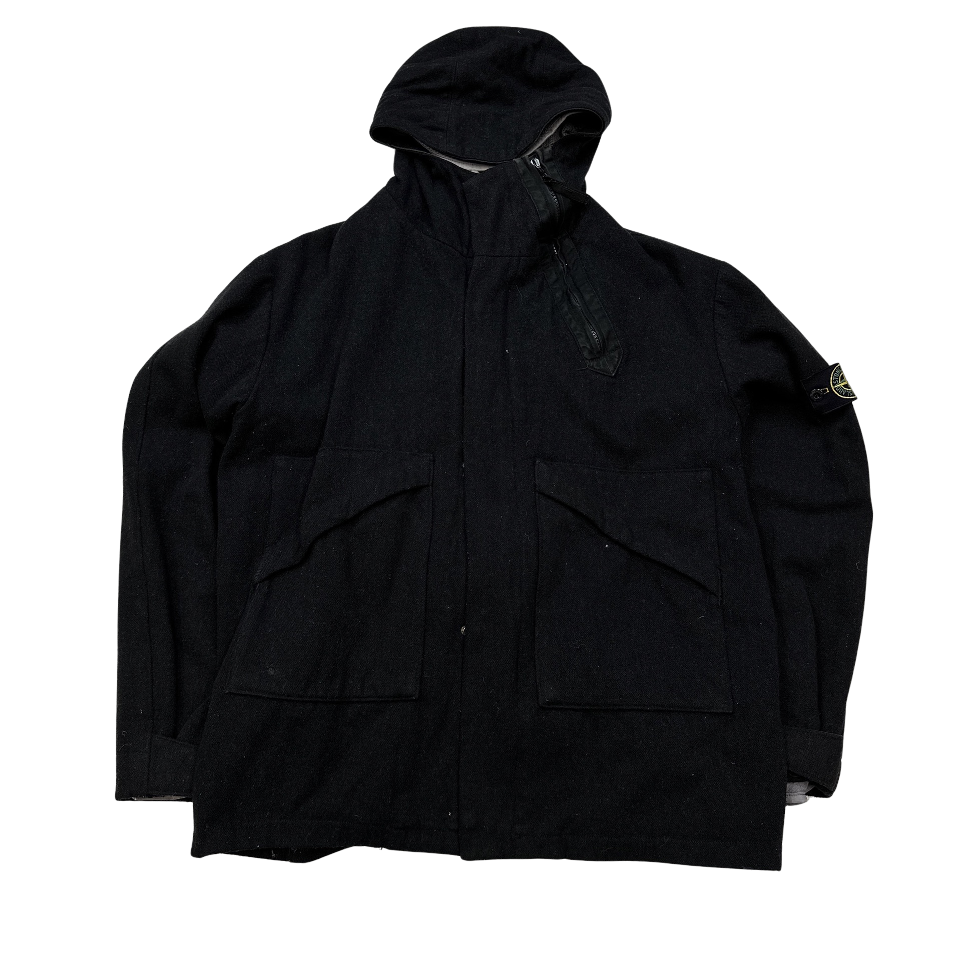 Stone Island Wool Nylon Vintage AW2000 Jacket - XL – Mat's Island