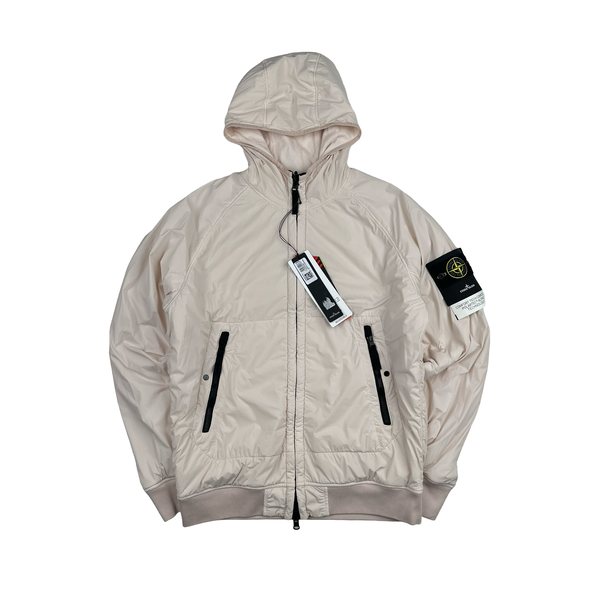 Stone Island 2022 Light Pink Comfort Tech Composite Reversible Polartec Jacket - Large