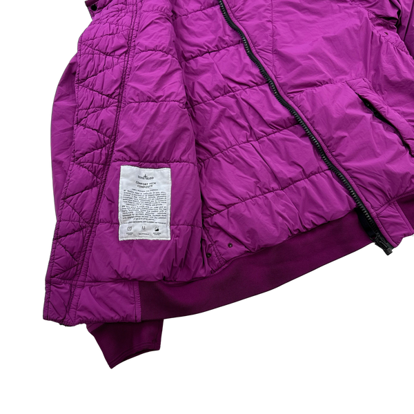 Stone Island 2019 Purple Comfort Tech Composite Jacket - Small