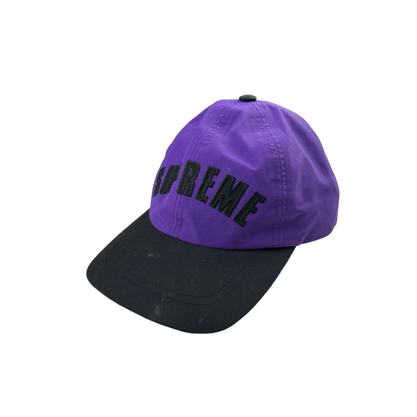 Supreme X North Face Spellout Purple Gore-tex Cap