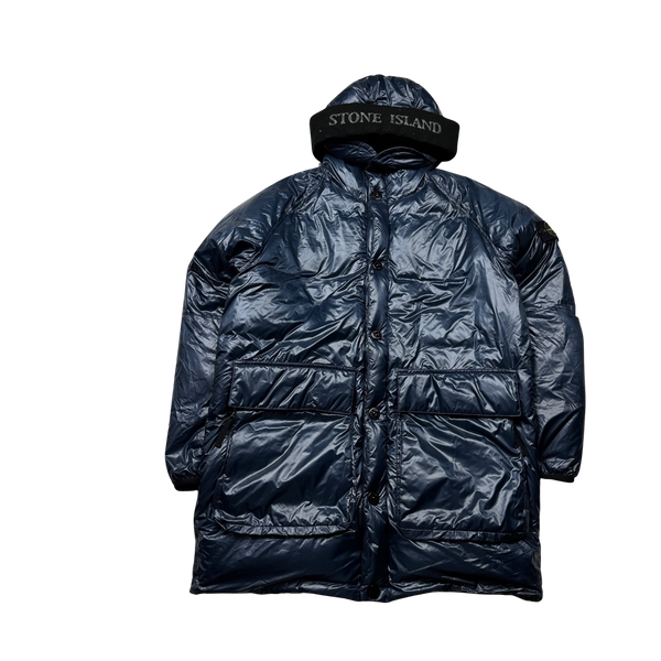 Stone Island Pertex Quantum Y Down Long Puffer - Large