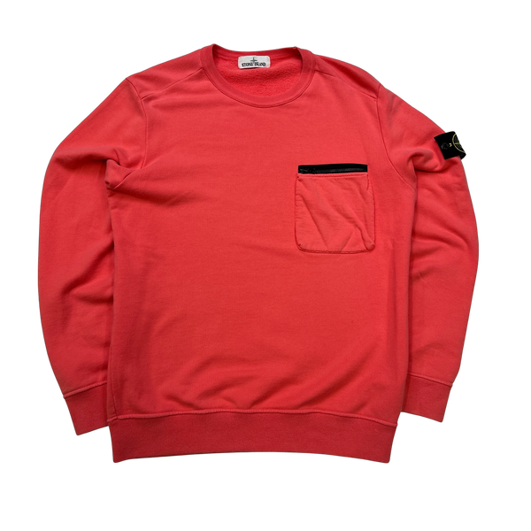 Stone island hot sale coral sweatshirt