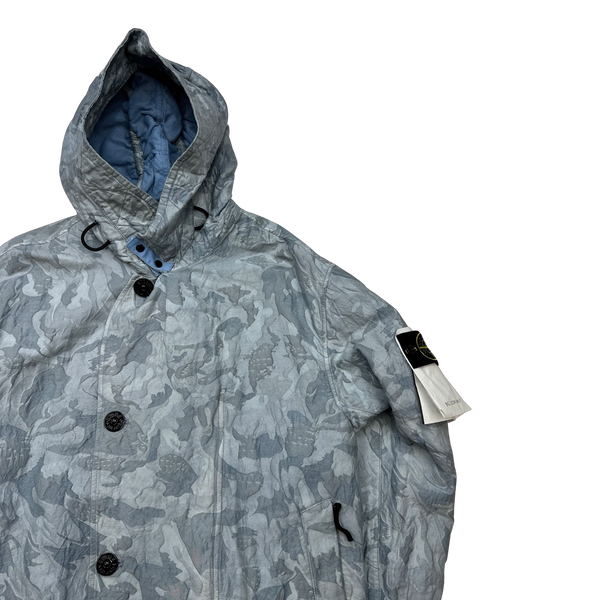 Stone island hot sale camo jacket