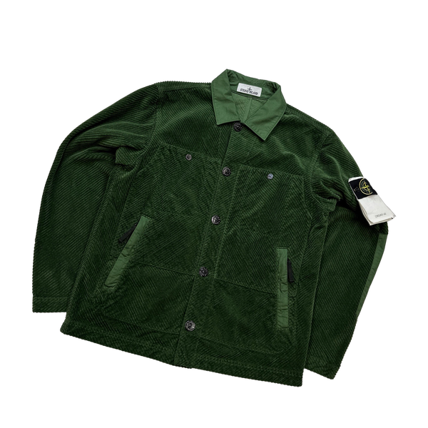 Stone island corduroy jacket sales