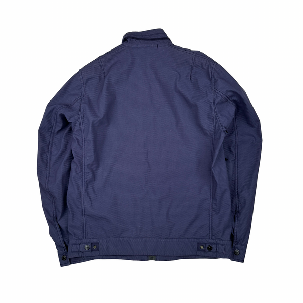 Stone Island 2014 Indigo 3D Cotton Tela Jacket - Medium