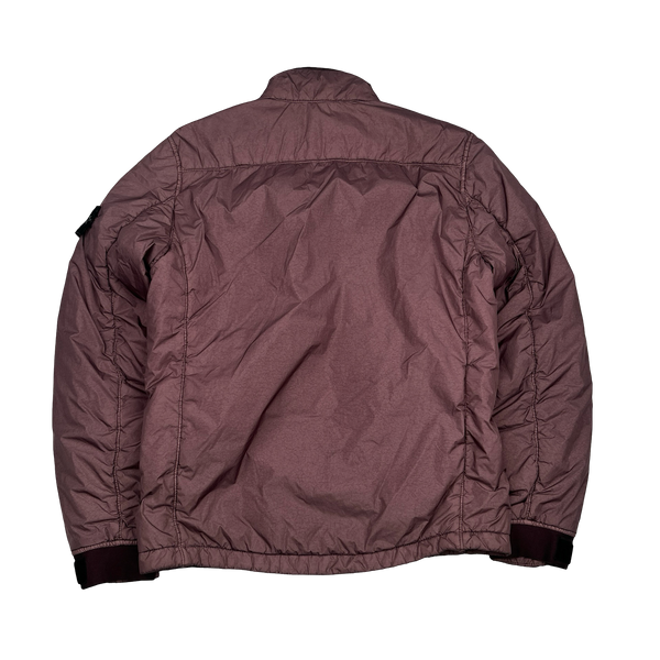 Stone Island 2018 Rose Garment Dyed Crinkle Reps Jacket - Small