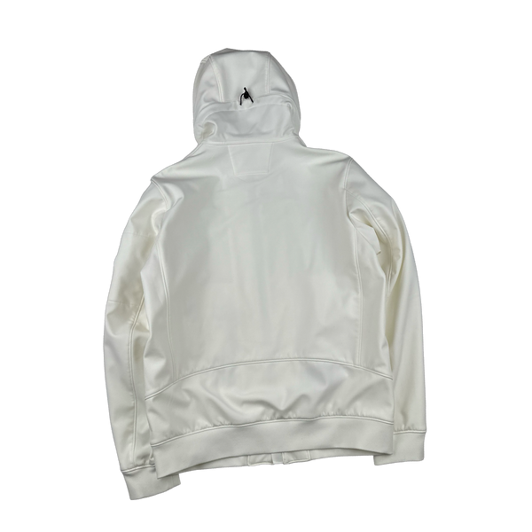 CP Company White Soft Shell Jacket - XL