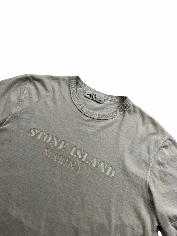 Stone Island Marina SS2013 Spellout T Shirt - Medium