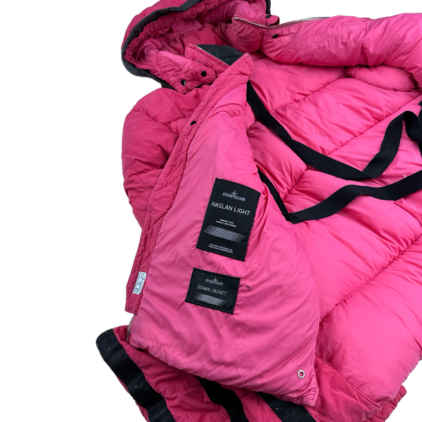 ﻿Stone Island 2018 Pink Naslan Light Down Filled Puffer﻿ - Medium