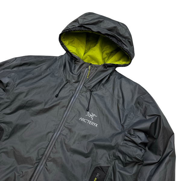 Arcteryx Grey Windstopper Waterproof Shell Jacket  - Small