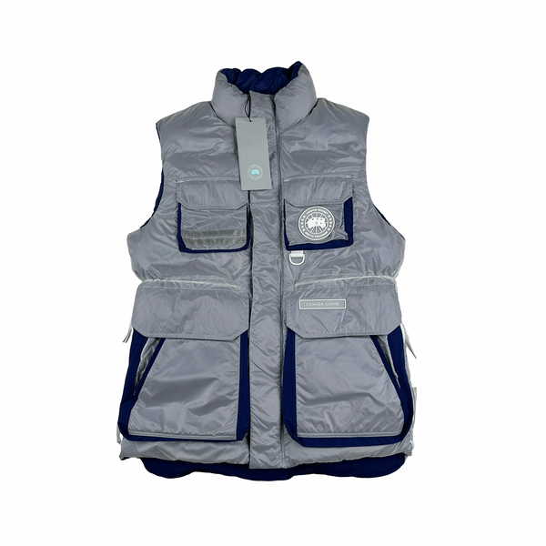 Canada Goose X-Ray Blue Down Filled Gilet Jacket - Small