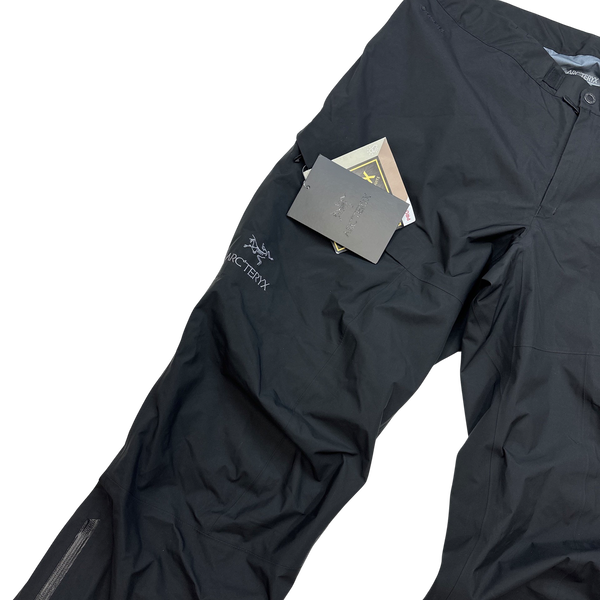 Arcteryx Black Gore Tex Ski Shell Trousers - XL