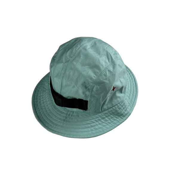 Stone Island 2021 Mint Jacquard Marina 3L Bucket Hat - Large
