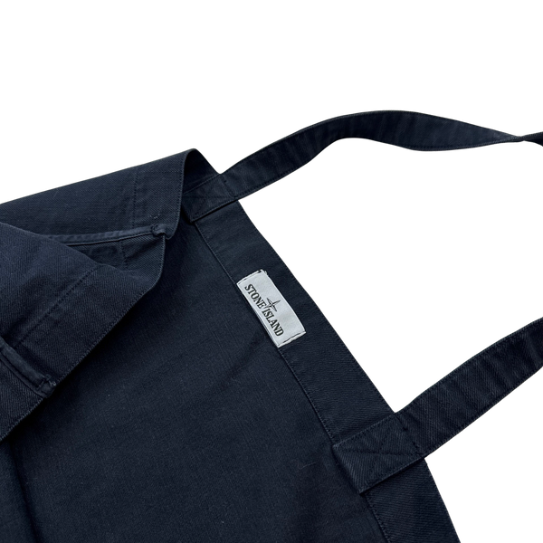 Stone Island 2015 Navy Canvas Tote Bag