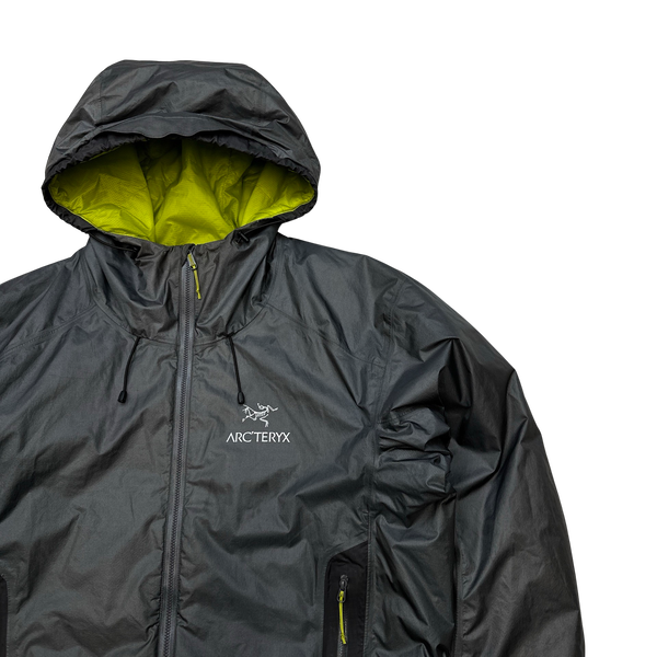 Arcteryx Grey Windstopper Waterproof Shell Jacket  - Small