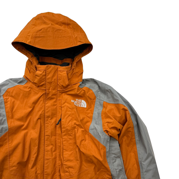 North face clearance windbreaker orange