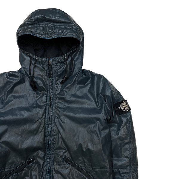 Stone Island Blue Colour Changing Ice Jacket Medium