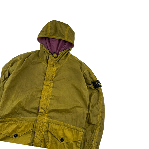 Stone Island 2010 Rare Hyperlight Nylon Reversible Green/Purple Jacket - Medium