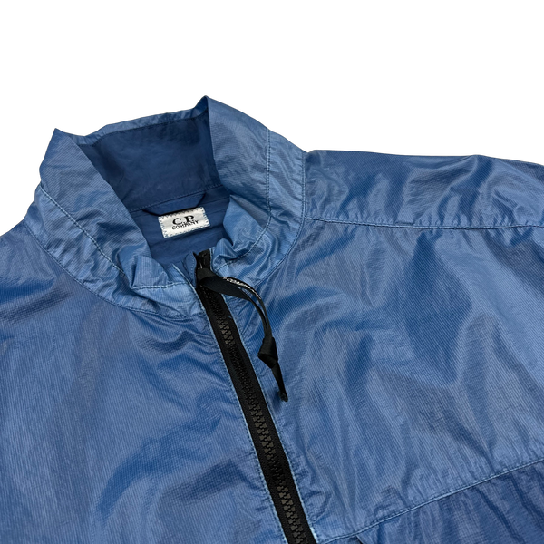 CP Company Blue Cristal Zipped Jacket - XL