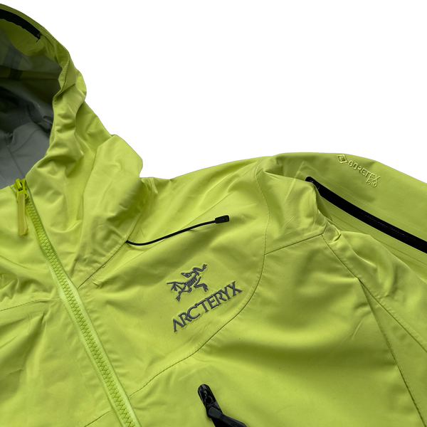 Arcteryx Alpha SV Neon Green Gore Tex Jacket - Small