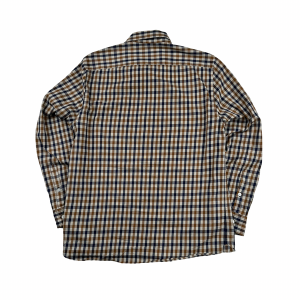 Aquascutum Checked Shirt - Large