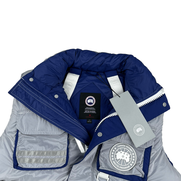 Canada Goose X-Ray Blue Down Filled Gilet Jacket - Small