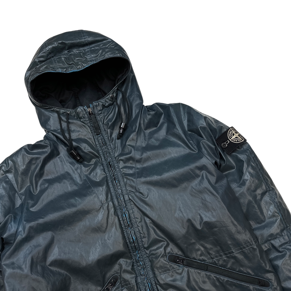 Stone Island Blue Colour Changing Ice Jacket - Medium