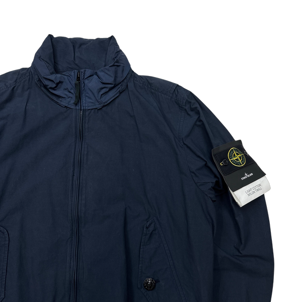 Stone island light cotton nylon twill jacket hot sale