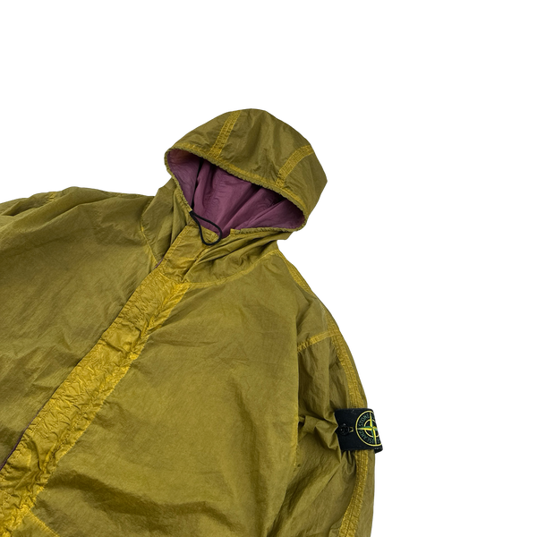 Stone Island 2010 Rare Hyperlight Nylon Reversible Green/Purple Jacket - Medium