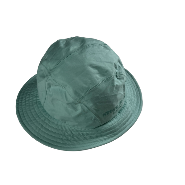 Stone Island 2021 Mint Jacquard Marina 3L Bucket Hat - Large