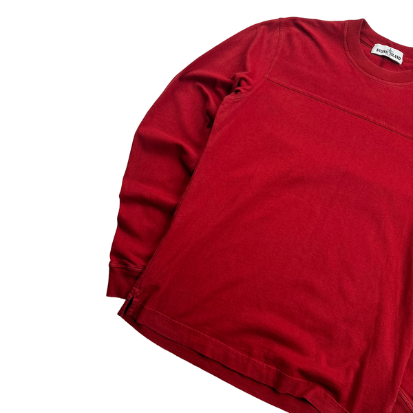 Stone Island 2013 Red Crew Neck Jumper - Medium