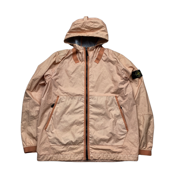 Peach stone island clearance jacket