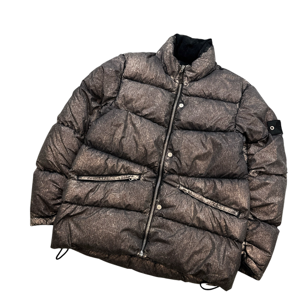Stone Island 2017 Nylon Metallic Mist Shadow Project Puffer Medium