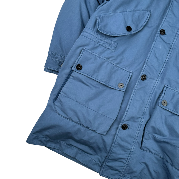 Stone Island 2022 Blue David TC Down Jacket - XL