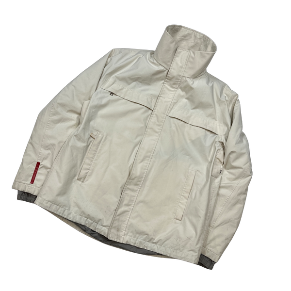 Prada Ivory Goretex Parka Jacket- Large – Mat's Island