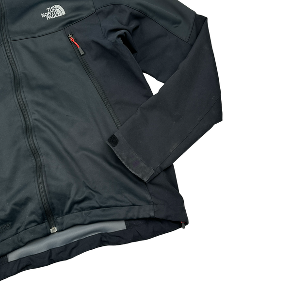 North Face Black Summit Series Soft Shell Jacket - Medium