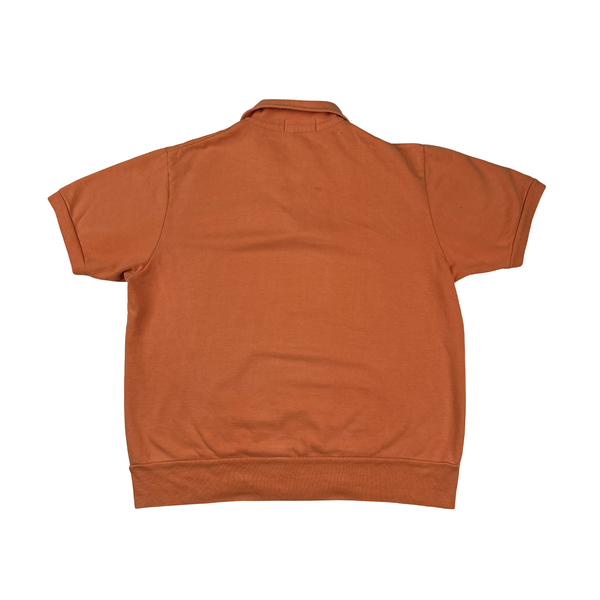 Ralph Lauren Orange Short Sleeve Polo Jumper - XL