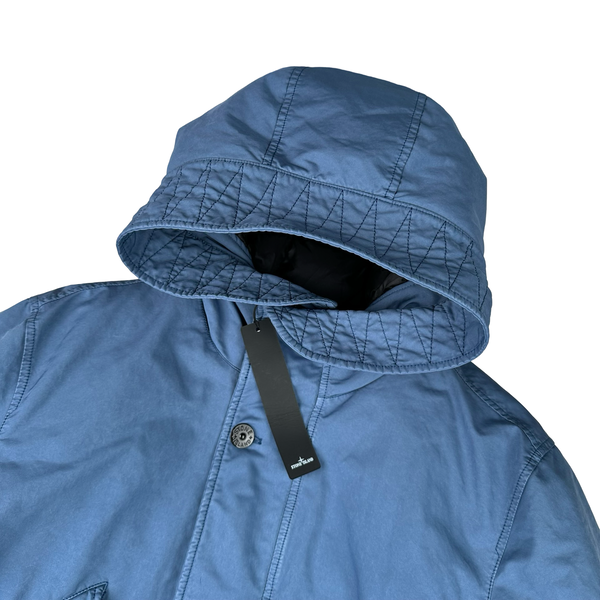 Stone Island 2022 Blue David TC Down Jacket - XL