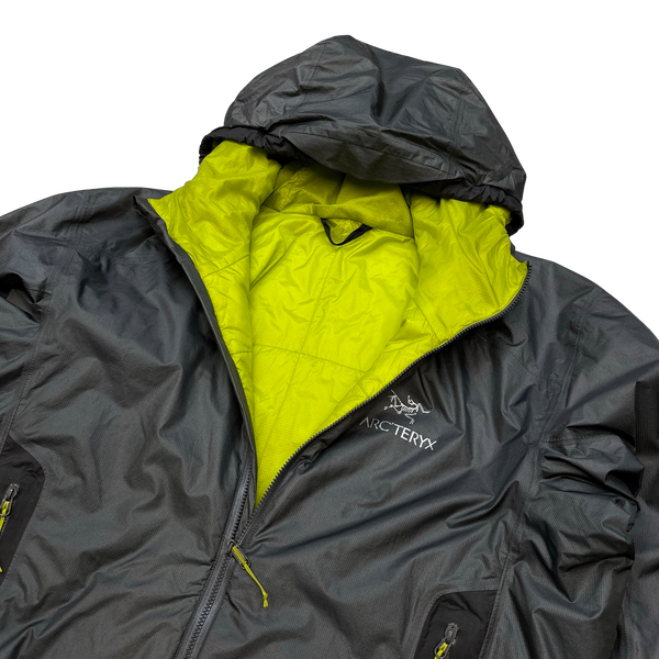Arcteryx Grey Windstopper Waterproof Shell Jacket  - Small