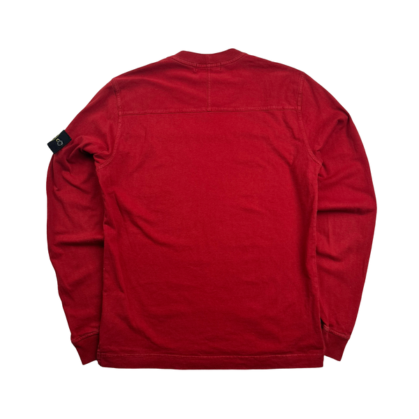 Stone Island 2013 Red Crew Neck Jumper - Medium