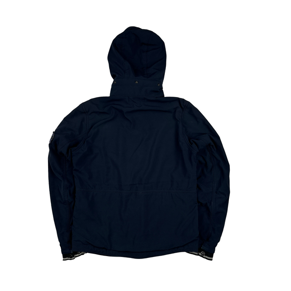 Stone Island 2013 Blue Soft Shell R Jacket - Small