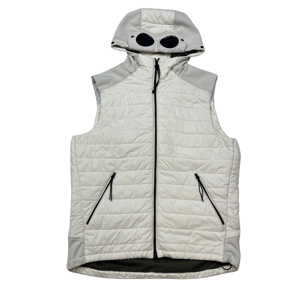 Cp company 2025 white gilet